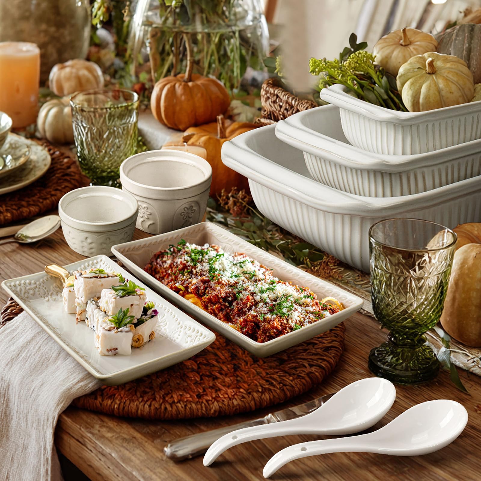 Artena stackable spoons save space and simplify storage