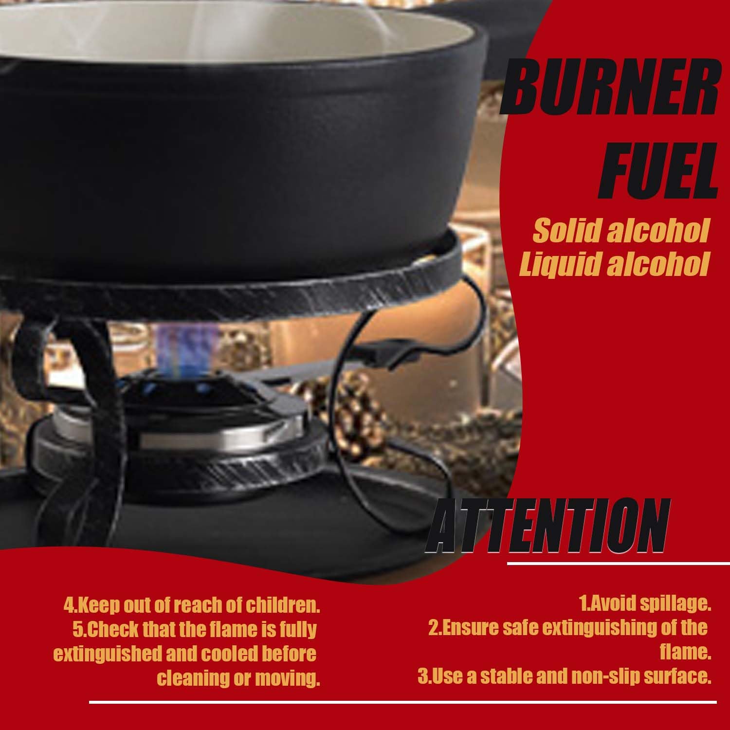 Artestia beginner-friendly fondue setup makes melting simple and enjoyable.