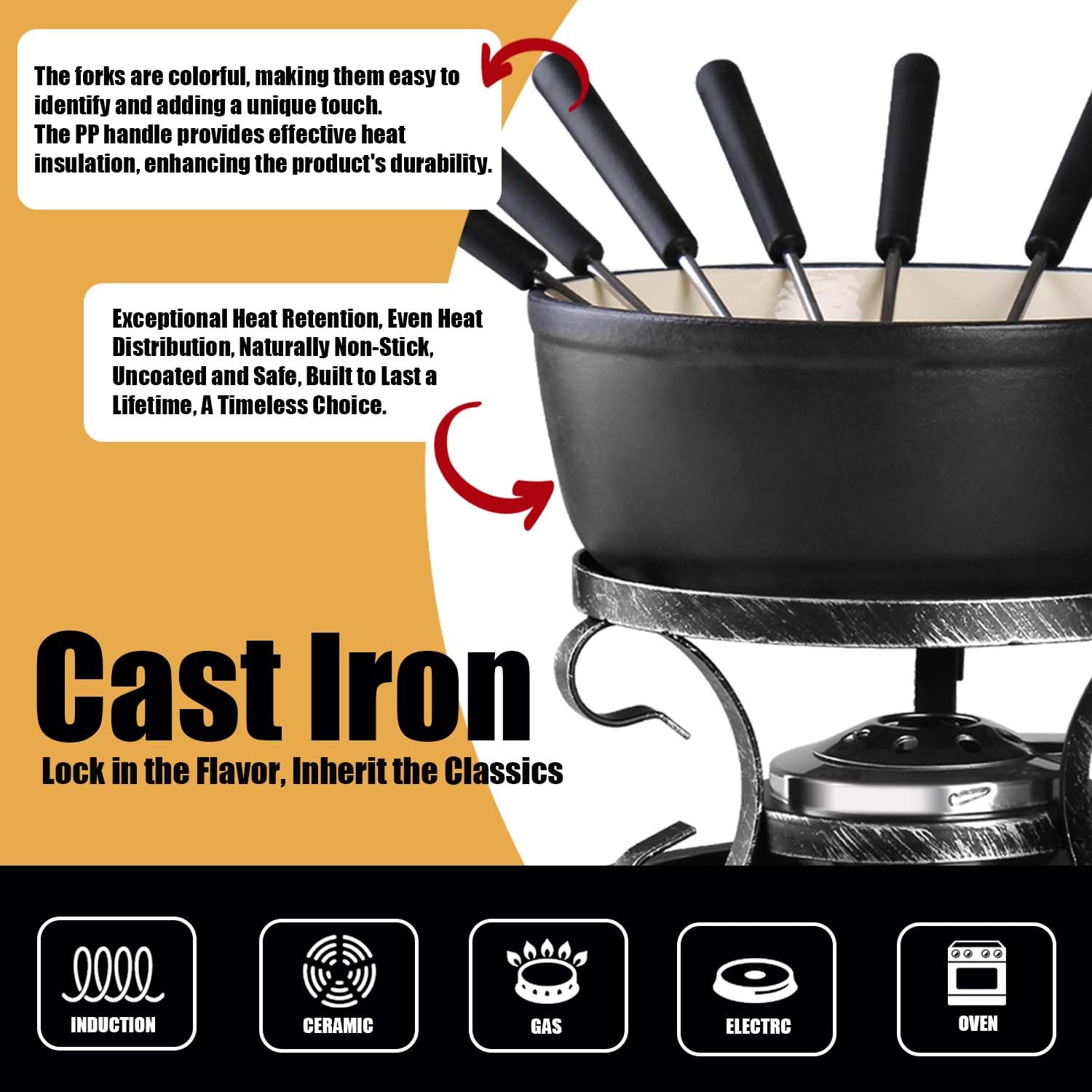 Artestia chocolate fondue melts silky and richly for dessert gatherings.