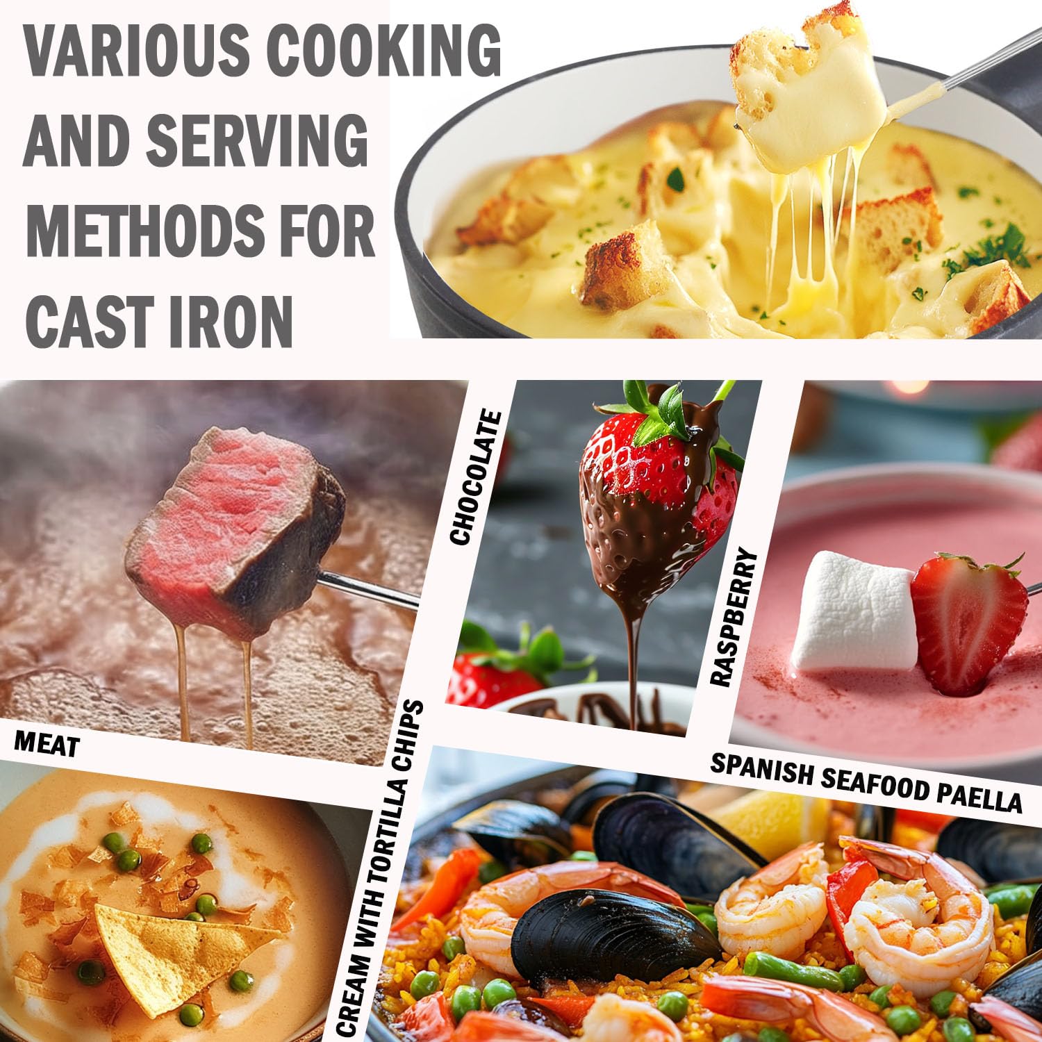 Artestia gift-ready fondue set suits holidays and housewarmings beautifully.