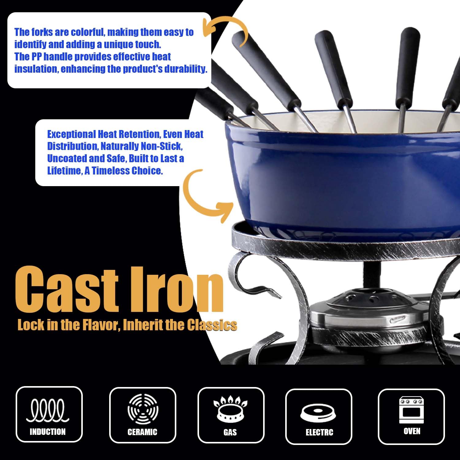Artestia beginner-friendly fondue setup for easy use