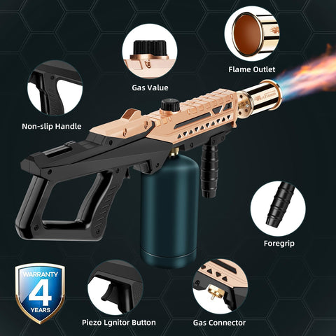 ARTFLAMM dab attachment torch use for concentrates and precision control