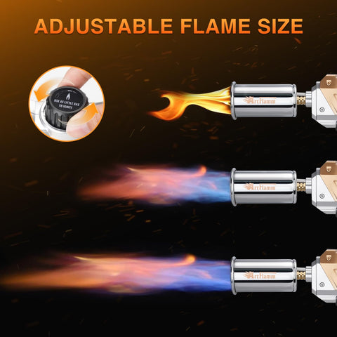 ARTFLAMM gift-worthy torch lighter for birthdays and holidays