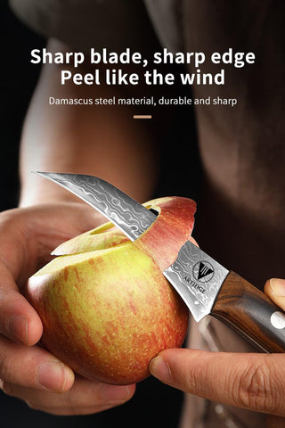 ARTIDGE corrosion-resistant blade resists stains for daily tasks.