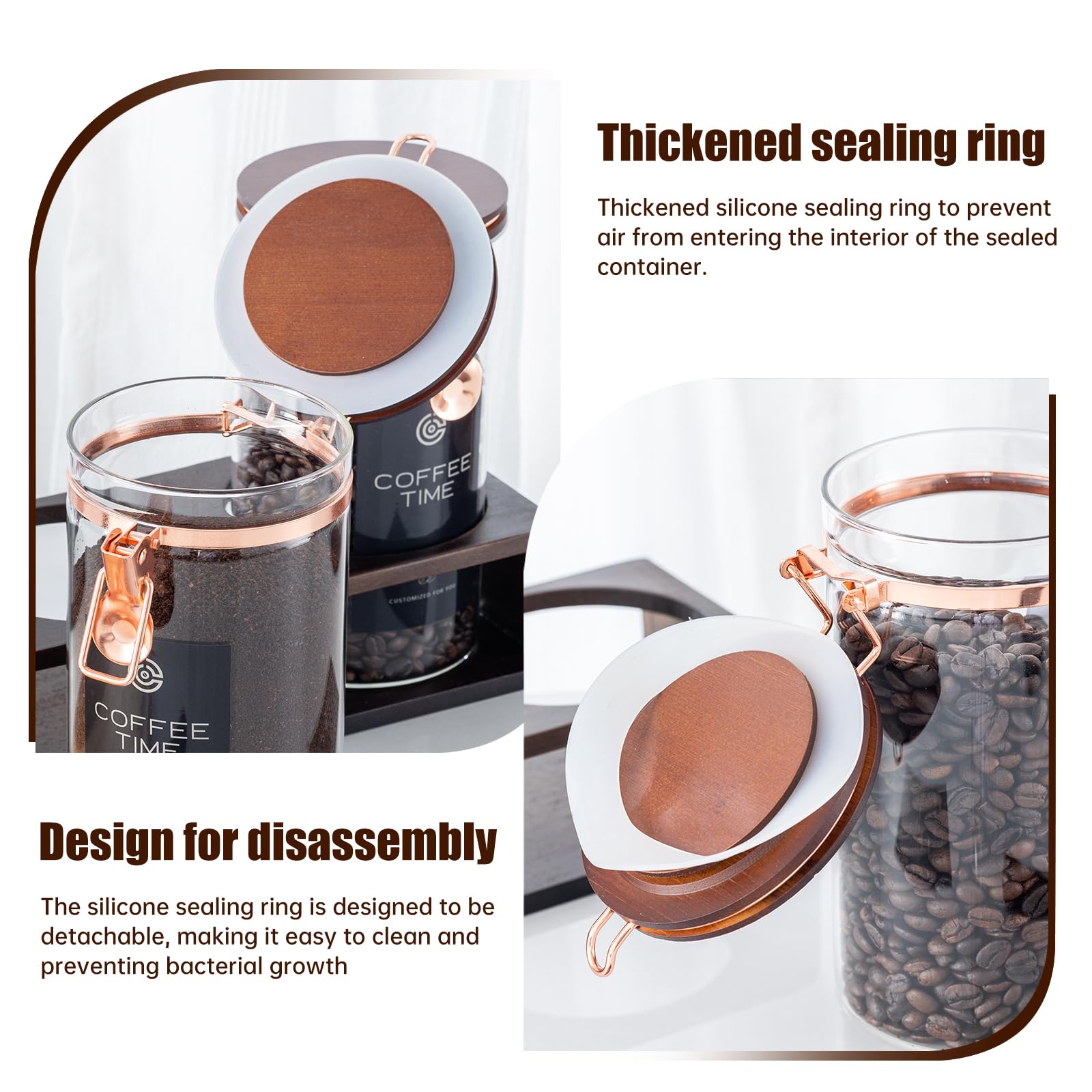ARTIFORM airtight seal helps block moisture and preserve flavor in jars.
