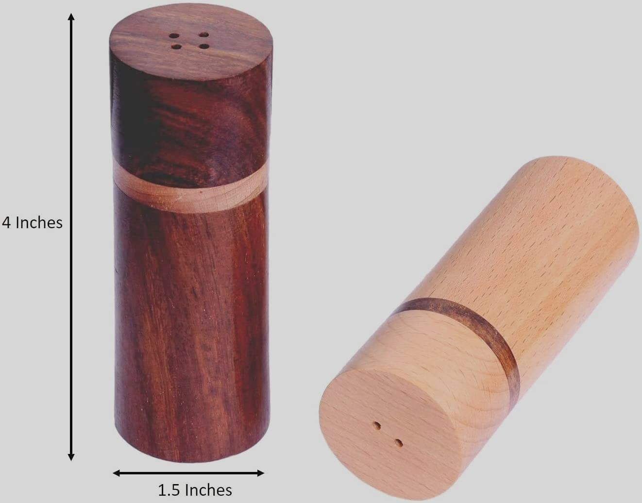Artistic India cylindrical design blends elegance with practical handling.