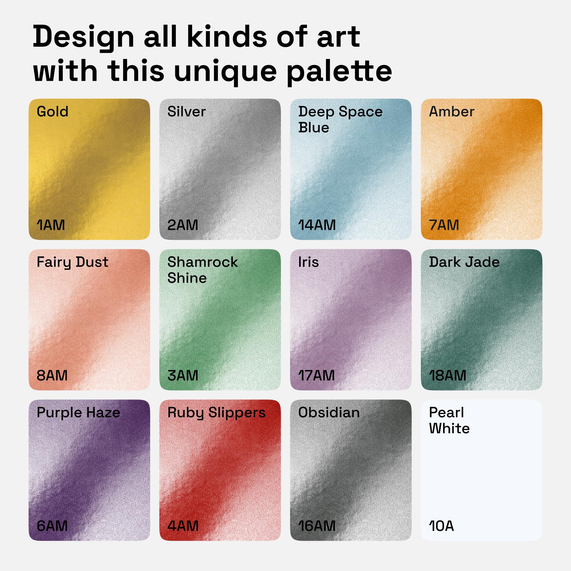 ARTISTRO 12 metallic markers for rock painting with vibrant opacity and smooth flow.