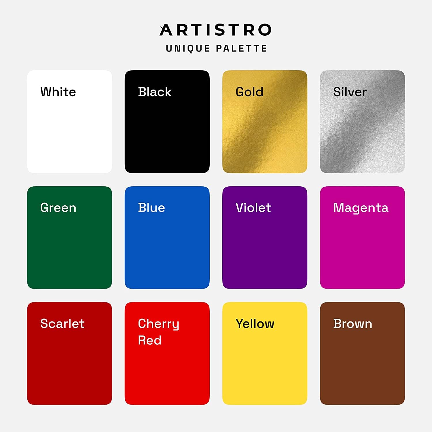 Artistro rock painting pens ideal for bold designs on outdoor stones.