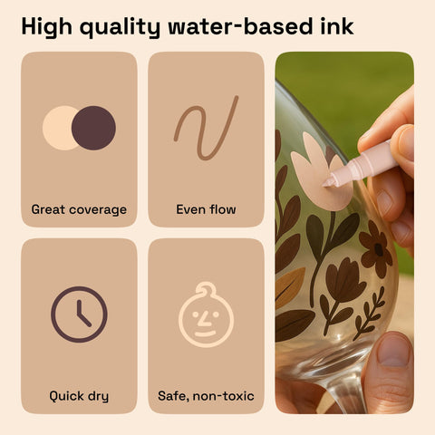 Artistro skin tone pens enhance scrapbooking with subtle labels
