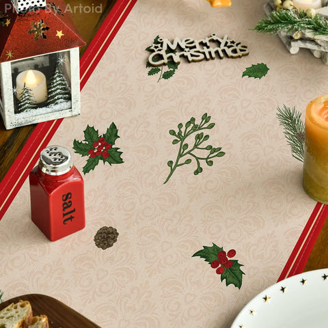 Artoid Mode 13x72 inch table runner fits 4-6 seat tables with stylish flair.