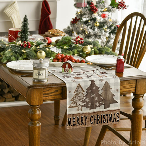 Artoid Mode 13x72 table runner fits 4-6 seat tables