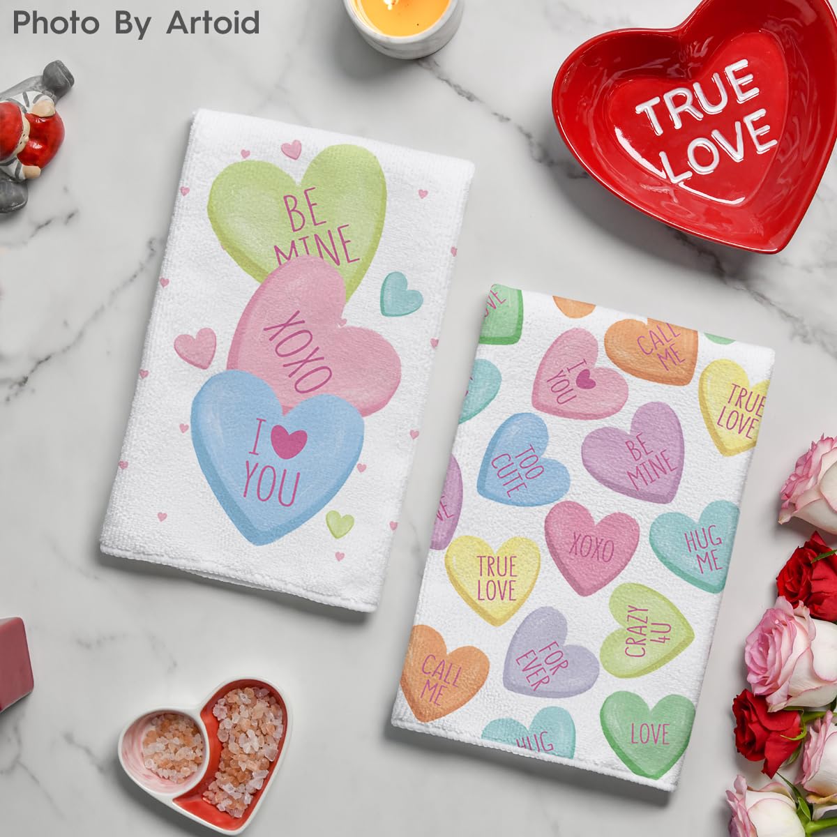 Artoid Mode 18x26 inch towel size ideal for drying and cleaning.