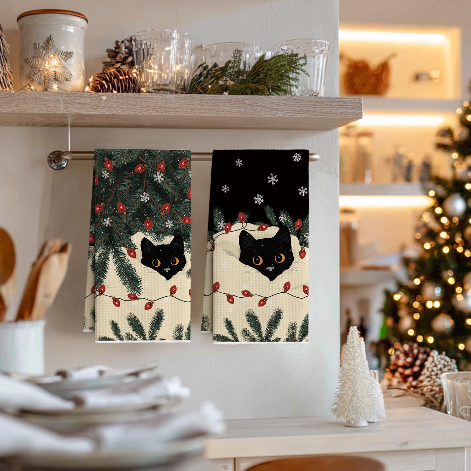 Artoid Mode absorbent kitchen towel set for fast cleaning