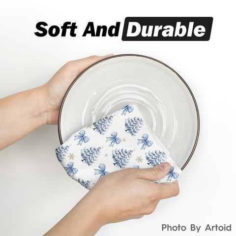 Artoid Mode absorbent towel soaking up spills and splashes.
