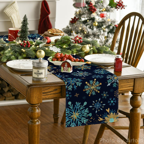 Artoid Mode 13x90 inch runner closeup pattern highlights vibrant print.