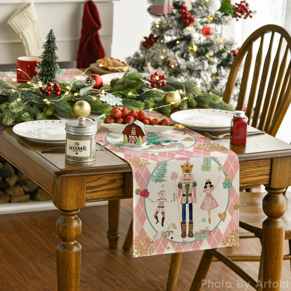 Artoid Mode closeup shows durable polyester and vibrant print for everyday use.
