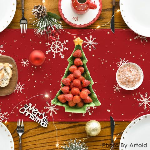 Artoid Mode colorful holiday table decor enhances kitchen styling