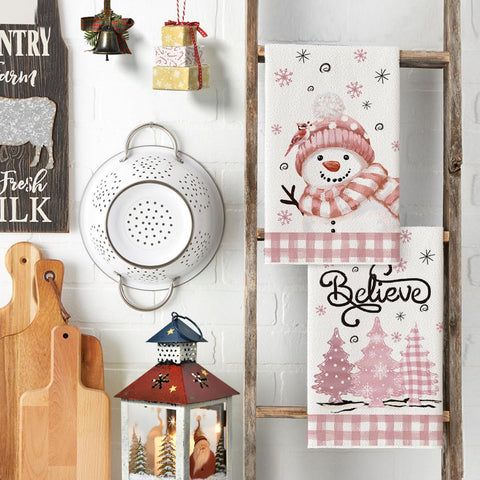 Artoid Mode colorful patterns brighten kitchens while handling drying and scrubbing duties.
