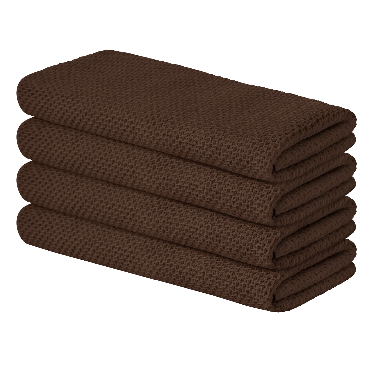 Artoid Mode dark coffee dish cloths with 13x28 inch size for quick drying and gentle cookware care.