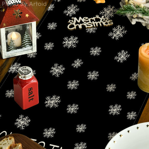 Artoid Mode runner displayed on a dining table for holiday meals.