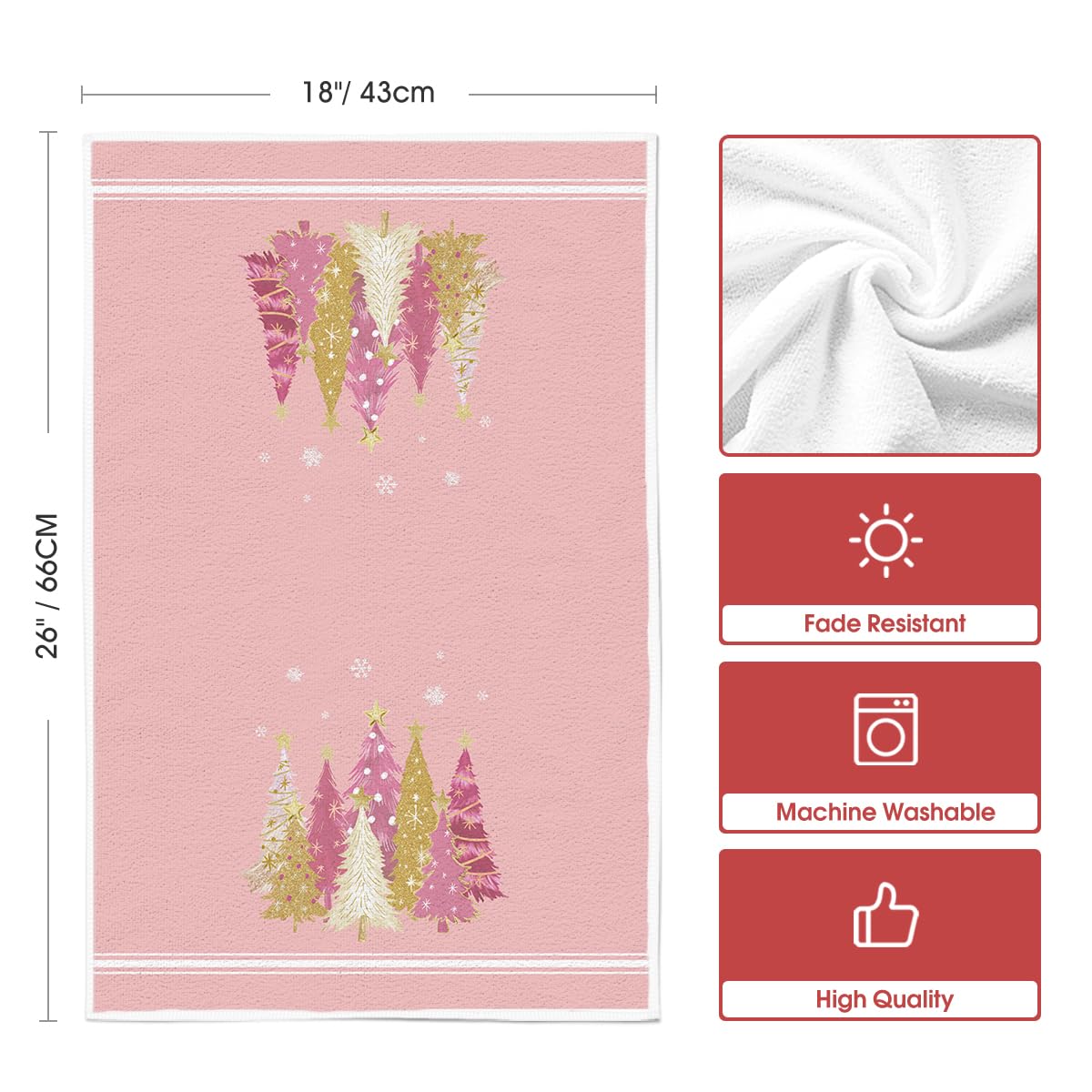 Artoid Mode durable machine washable dish towel for repeated kitchen use.