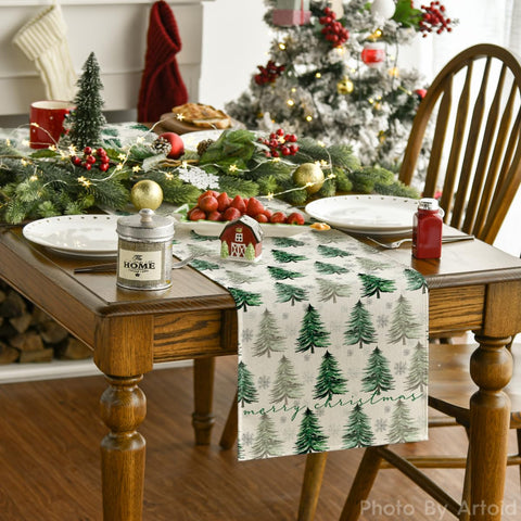 Artoid Mode durable sewn edges protect surfaces during meals