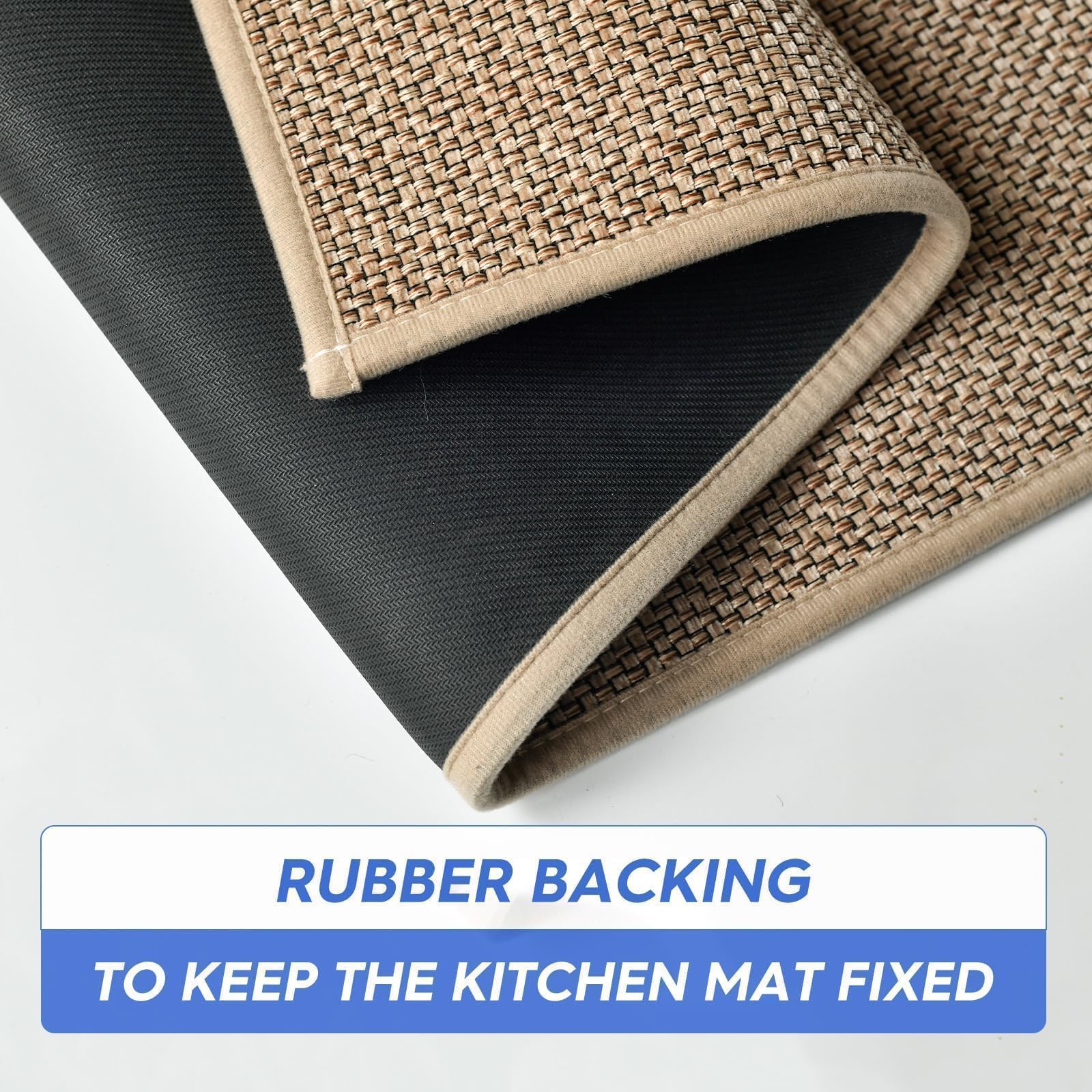 Artoid Mode washable mats are easy to clean in machine and vacuum.