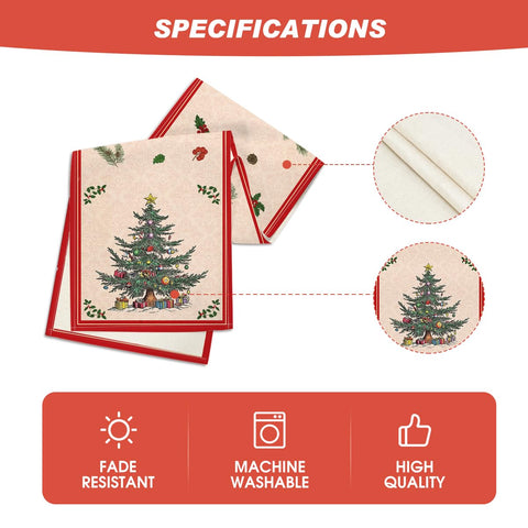 Artoid Mode easy care table runner is machine washable and quick drying for busy homes.
