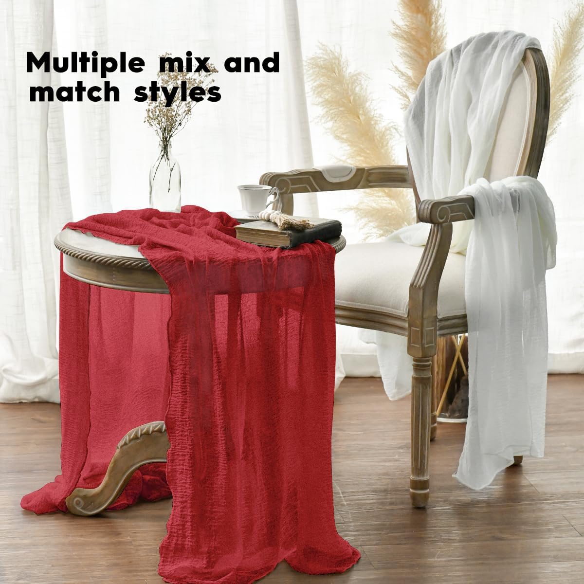 Artoid Mode machine-washable table runner stays vibrant after repeated cleanings.