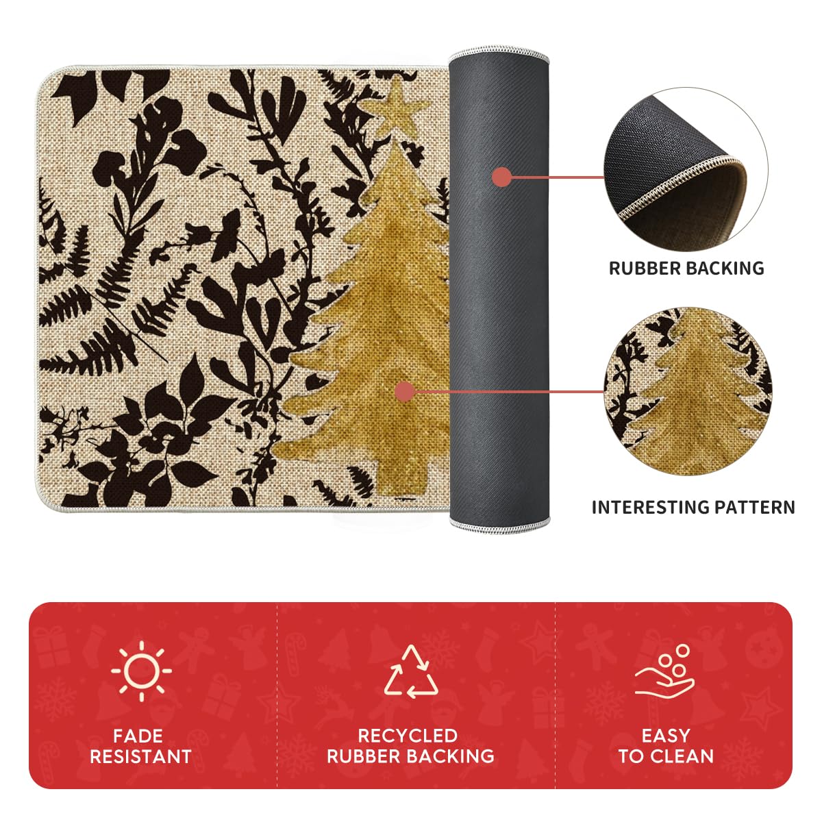 Artoid Mode quick-clean mat, hose off or sponge with mild detergent.