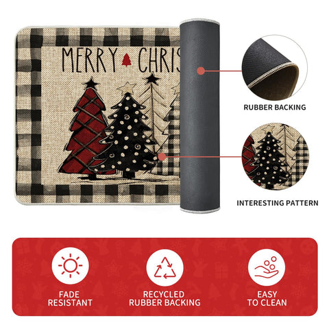 Artoid Mode easy-clean mats rinse or sponge clean after spills.