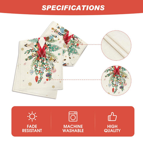 Artoid Mode Easy-care Table Runner cleans quickly and stays like new.