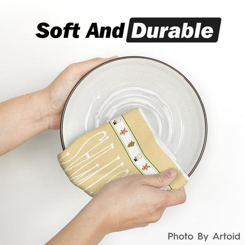 Artoid Mode four-piece towel set ready for daily drying and decor use.