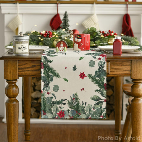 Fits tables for six to twelve guests when using the 13x90 inch size.