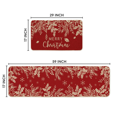 Artoid Mode holly pattern closeup highlights cozy holiday detail for entryways.