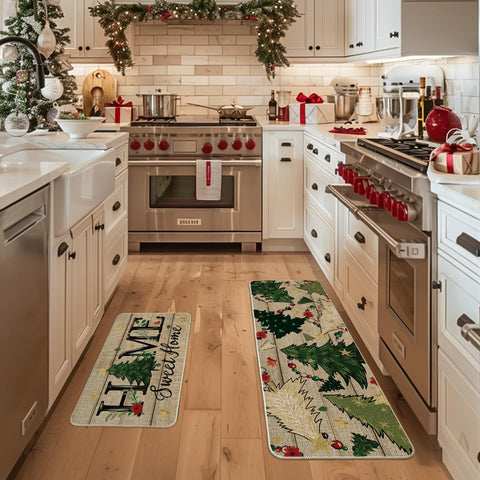 Artoid Mode Home Sweet Home 17x47 mat with seasonal charm and stability.