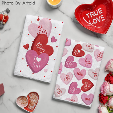 Artoid Mode kitchen decor towels add color while drying dishes