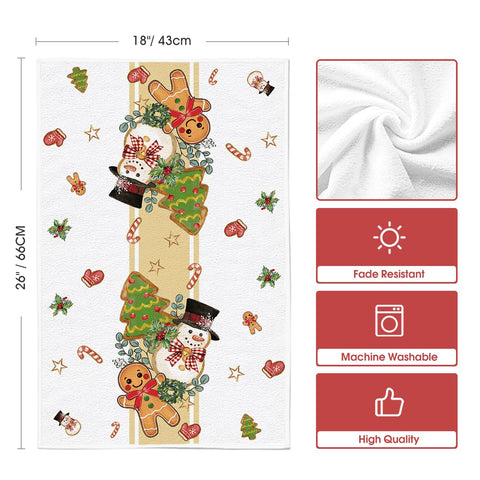Artoid Mode kitchen decor towels shown on a rack for easy access.