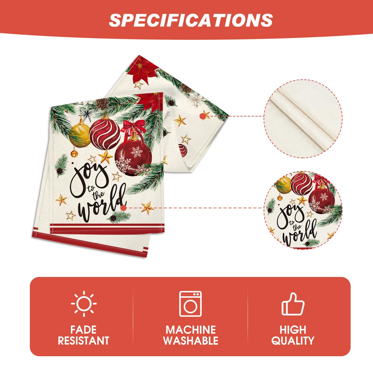 Artoid Mode easy-care polyester keeps fabrics looking fresh.