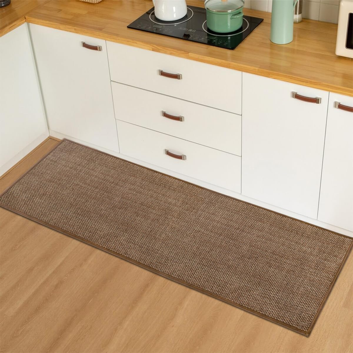 Artoid Mode kitchen mat near sink showing absorbent surface