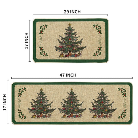 Artoid Mode kitchen mat close-up texture highlights durable polyester felt surface