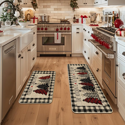 Artoid Mode non-slip backing keeps kitchen mats in place during busy mornings.