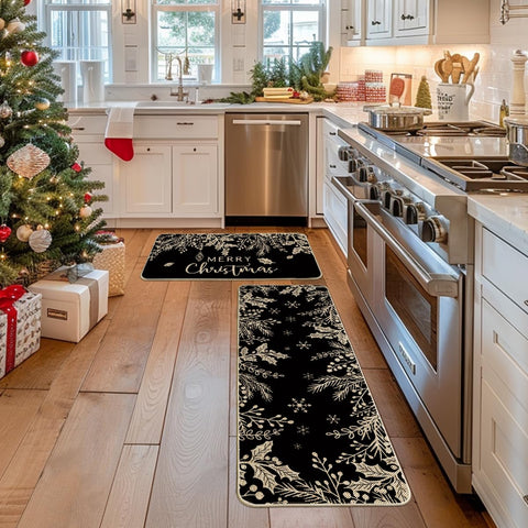 Artoid Mode non-slip kitchen mat with recycled rubber for safe steps.