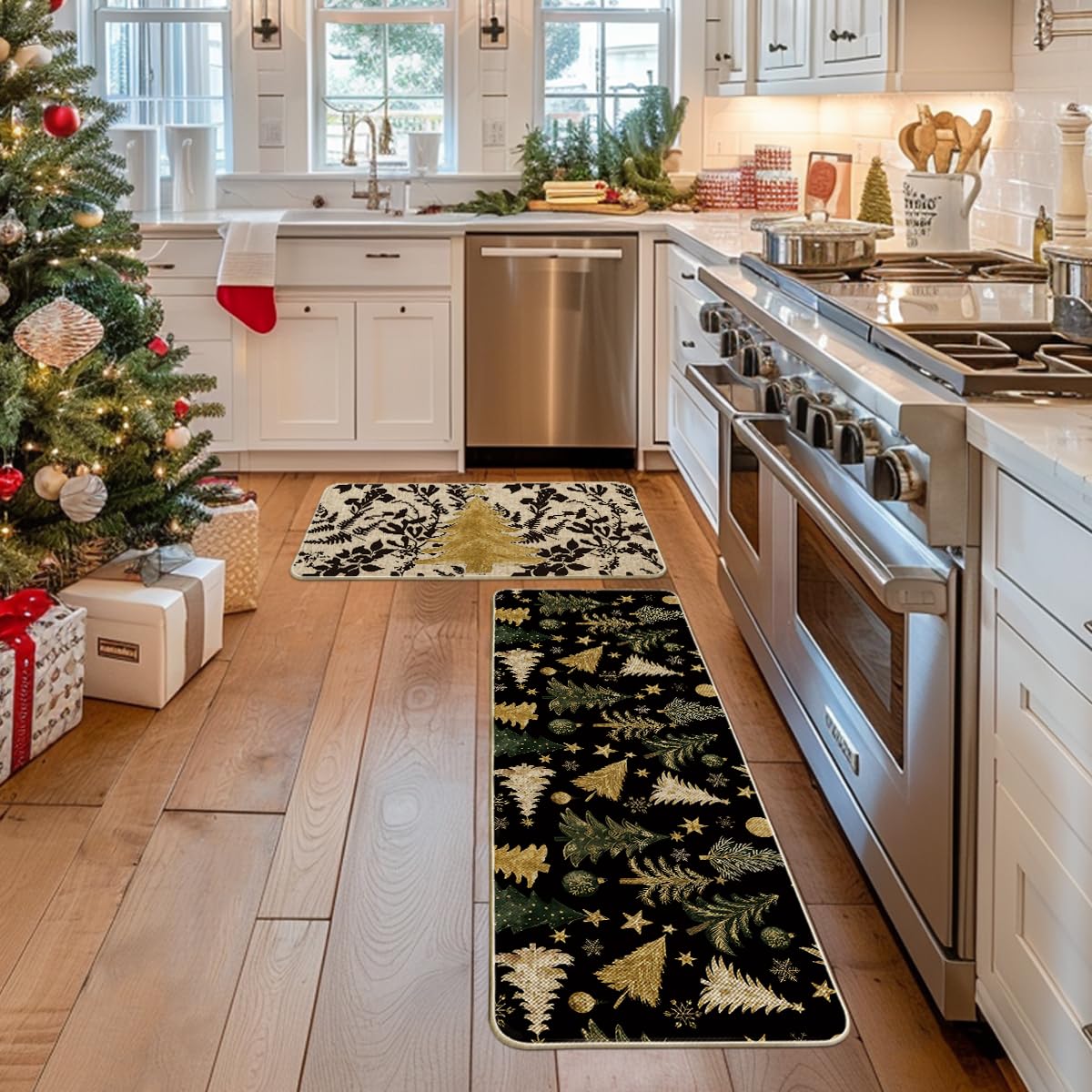 Artoid Mode non-slip backing helps keep mats in place on busy floors.