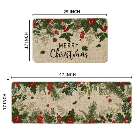 Artoid Mode non-slip rubber-backed kitchen mat for safer mornings