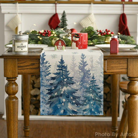Artoid Mode professionally designed table runner with vibrant color