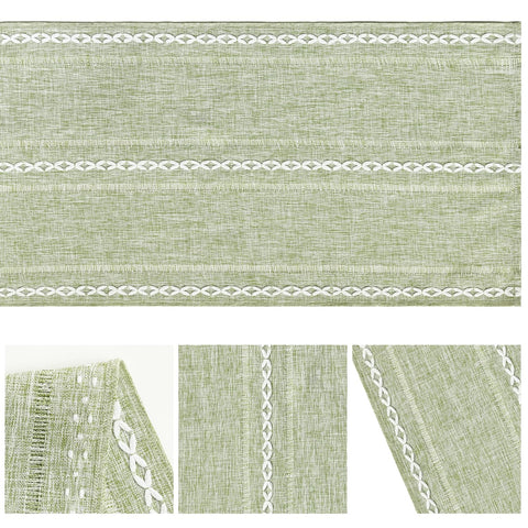 Artoid Mode machine-washable runner stays vibrant after washing.