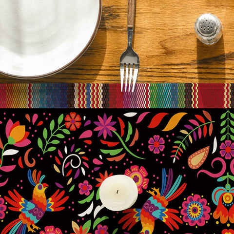 Artoid Mode serape-inspired pattern boosts festive home decor
