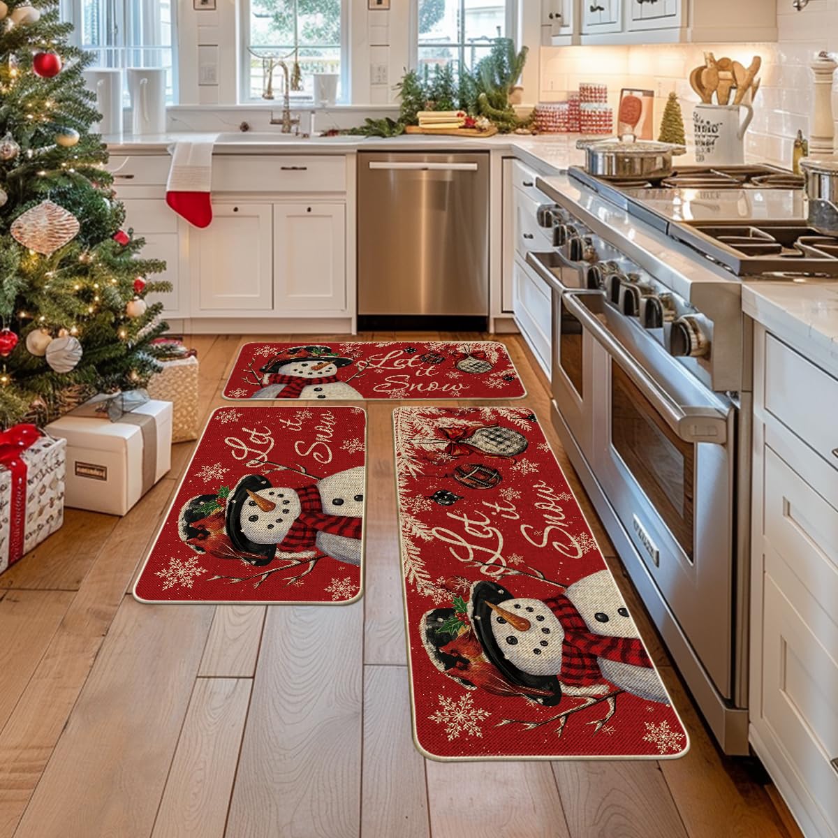 Artoid Mode low-profile 0.25 in mats minimize trip hazards in the kitchen