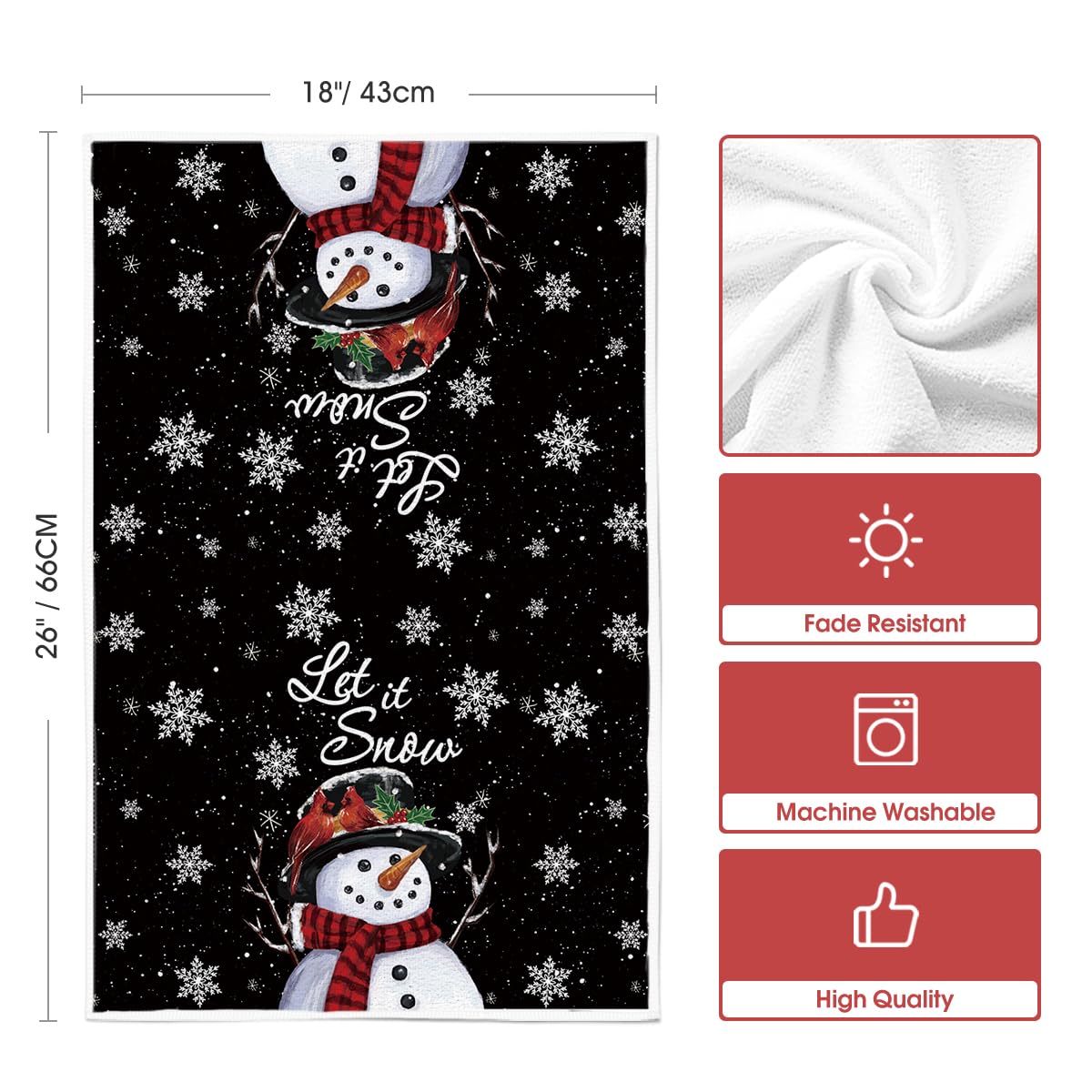 Artoid Mode 18x26 inch towels handle larger drying jobs.